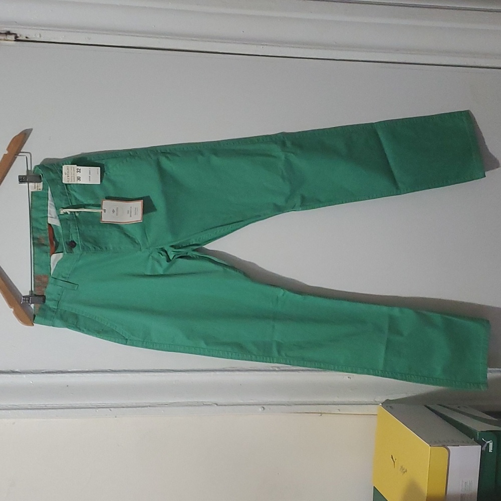 Men Dockers Green Chino Pants